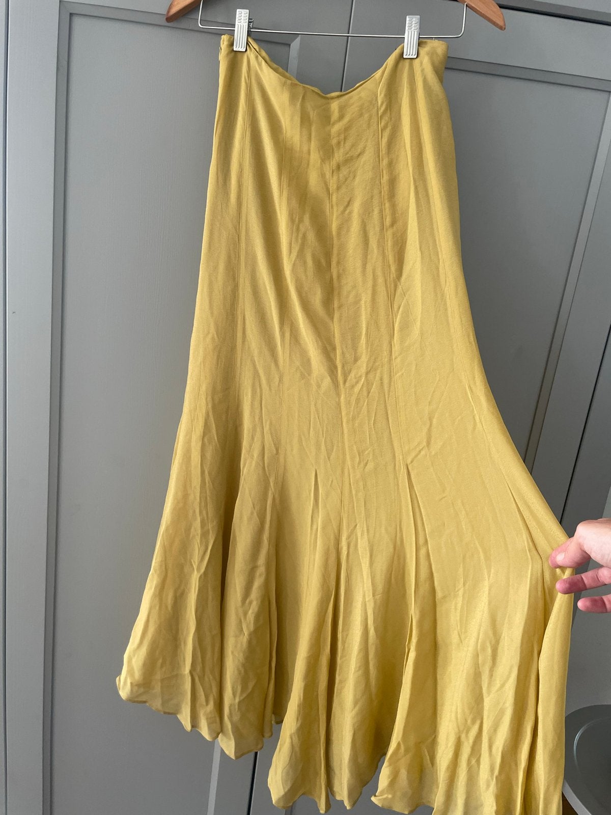 Zara Gele Maxi Rok - Nieuw met kaartjes, Maat XS, Geel, Nieuw, Ophalen of Verzenden, Maat 34 (XS) of kleiner