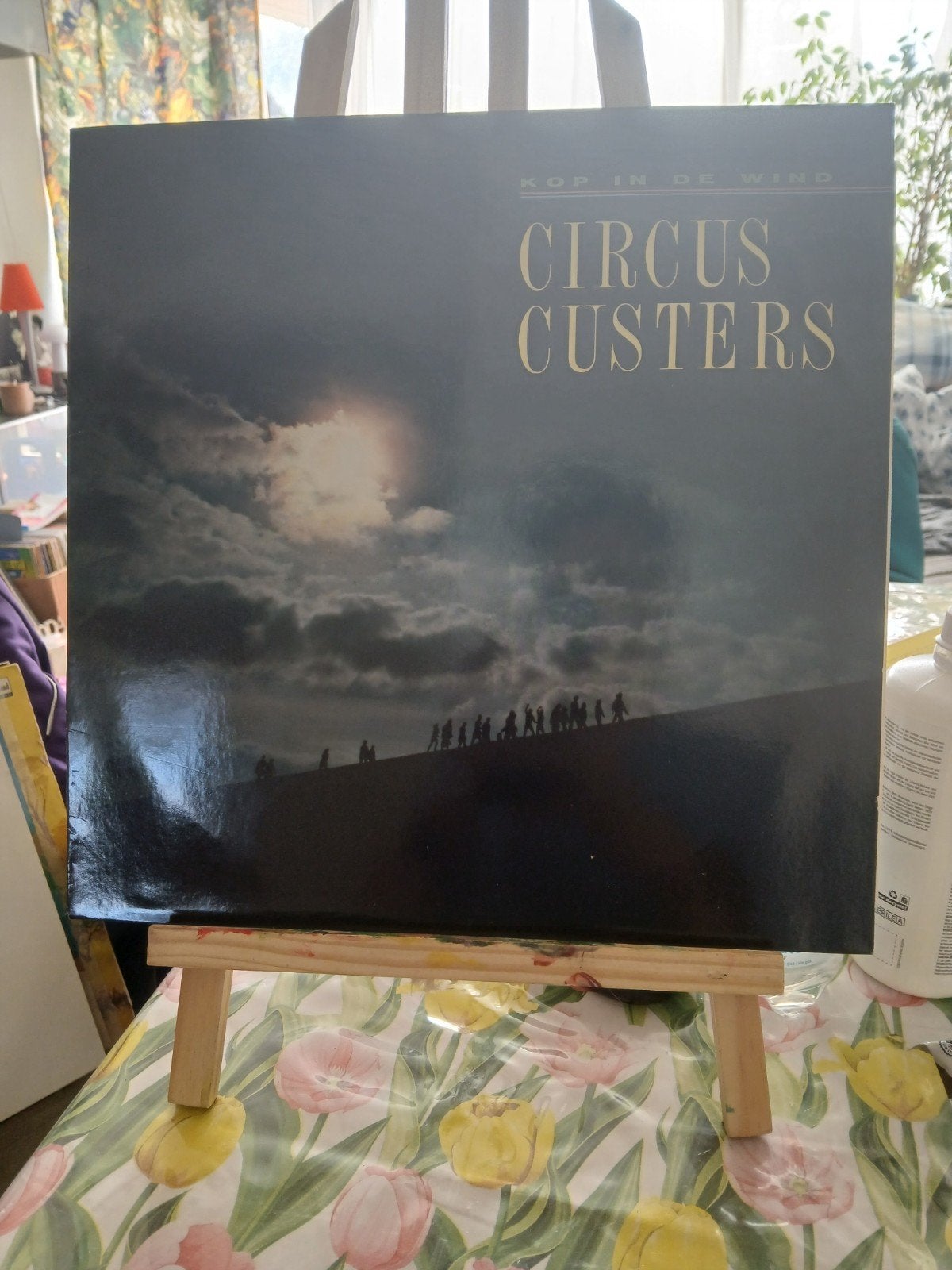 Circus Custers - Kop in de Wind LP (Pop, Nederlandstalig), LP, Gebruikt, Originele persing, Ophalen of Verzenden