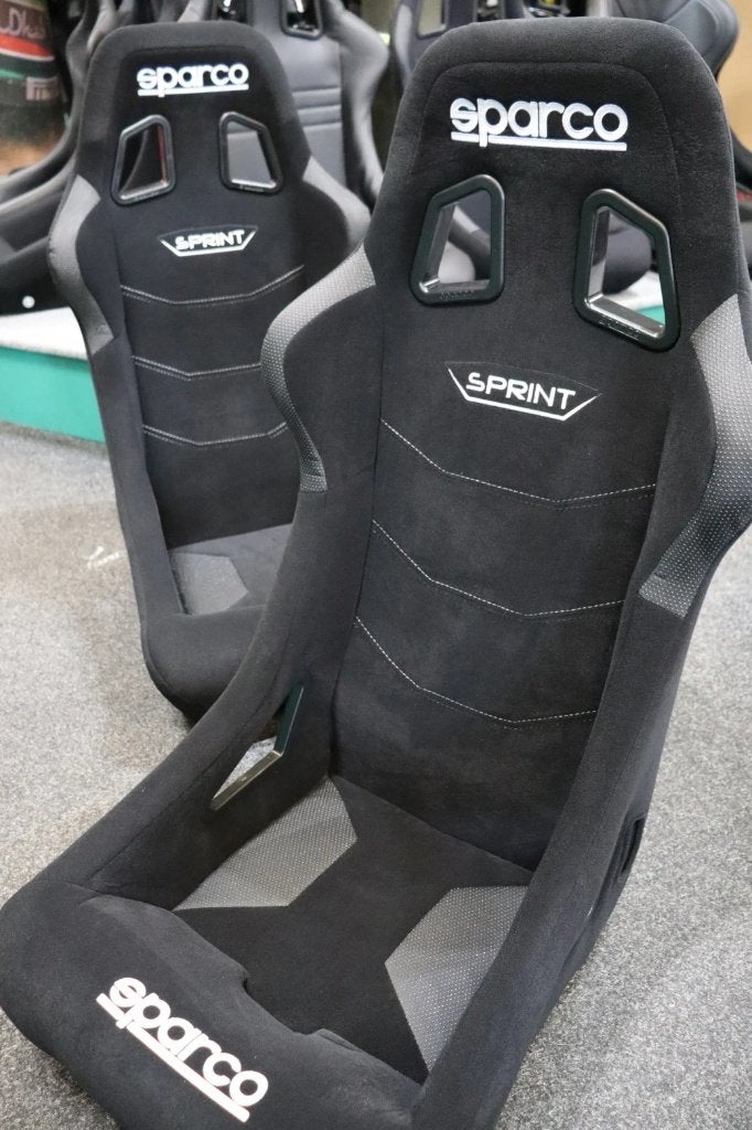 Sparco Sprint+ Kuipstoel Sportstoel Racestoel FIA zwart, Ophalen of Verzenden