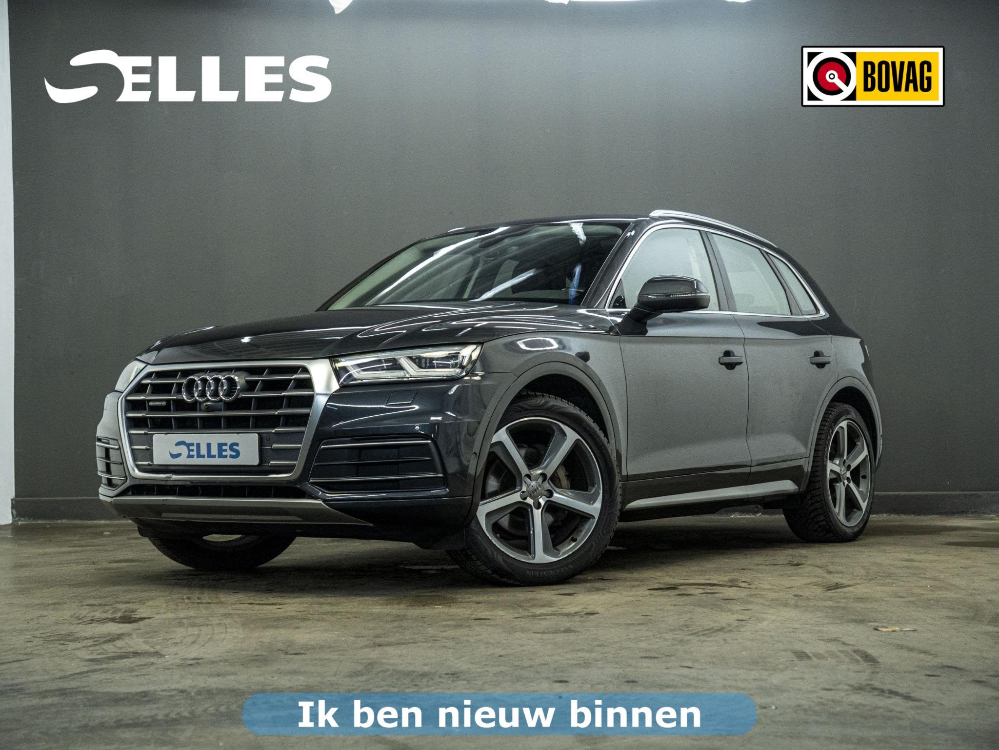 Audi Q5 2.0 TDI quattro Sport Pro Line S | Trekhaak | Airco, Auto's, Automaat, Stof, Gebruikt, Q5