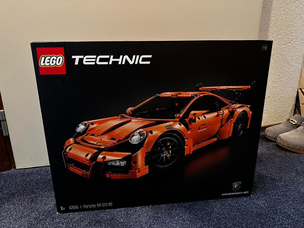 Lego 42056 Technic Porsche 911 GT3 RS, Lego, Ophalen of Verzenden, Zo goed als nieuw, Technic