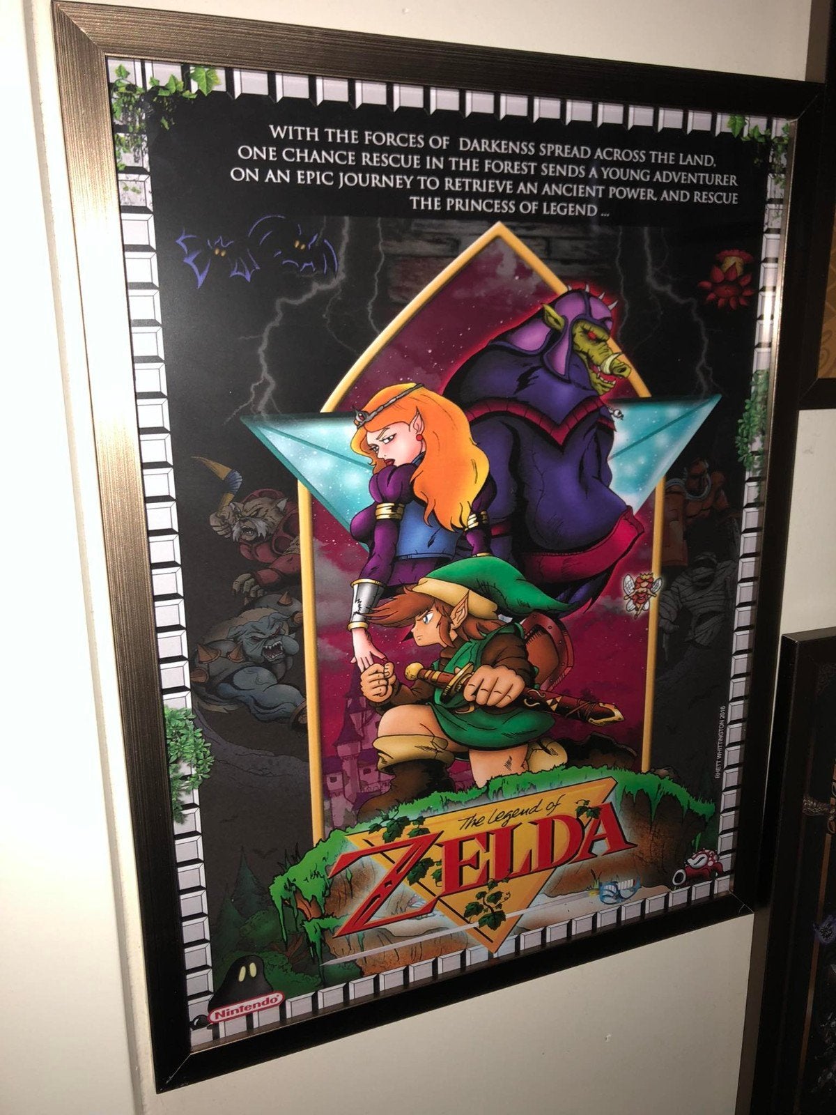 the legend of zelda, Ophalen of Verzenden, Zo goed als nieuw, A1 t/m A3, Film en Tv