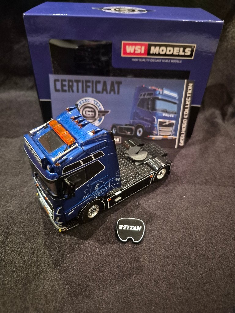 WSI 01-4664 Volvo Geelhoed, Hobby en Vrije tijd, Ophalen of Verzenden, Zo goed als nieuw, Bus of Vrachtwagen, Wsi