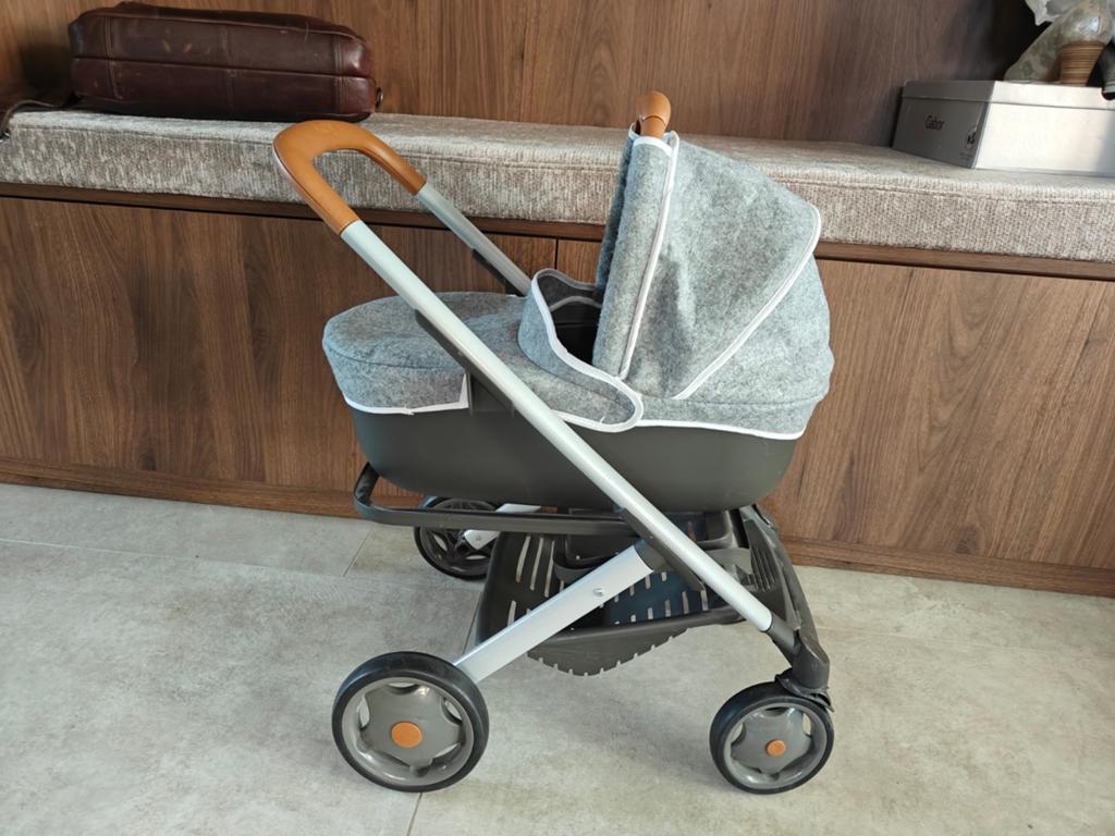 Smoby Poppenwagen 3-in-1 - Zo goed als nieuw, Ophalen, Zo goed als nieuw, Babypop