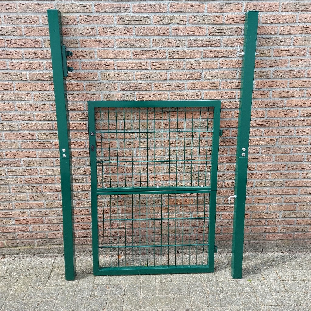 Enkele Poort (dubbelstaafmat) 106 x 170 centimeter, Tuin en Terras, Tuinpoorten, Ophalen, Overige materialen, 100 tot 150 cm, Nieuw