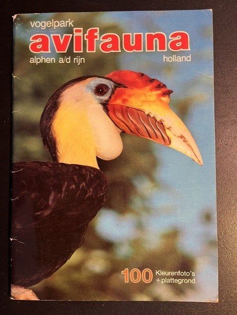Avifauna vogelparkboekje, Verzenden, Zo goed als nieuw, Vogels