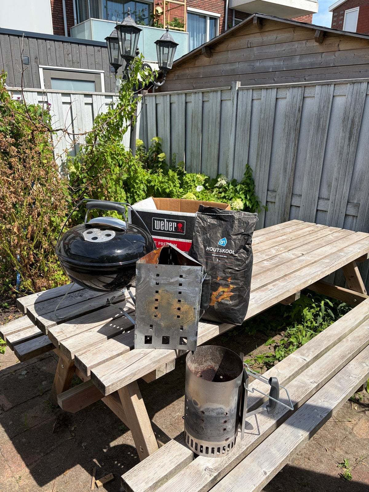 Weber Smokey Joe BBQ met firestarters, Ophalen, Gebruikt