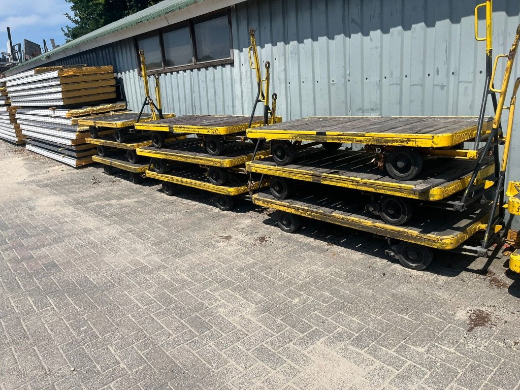 zware industriële platformwagens / zwaarlast transportkarren, 100 liter of meer, Ophalen, Gebruikt, Transportkar