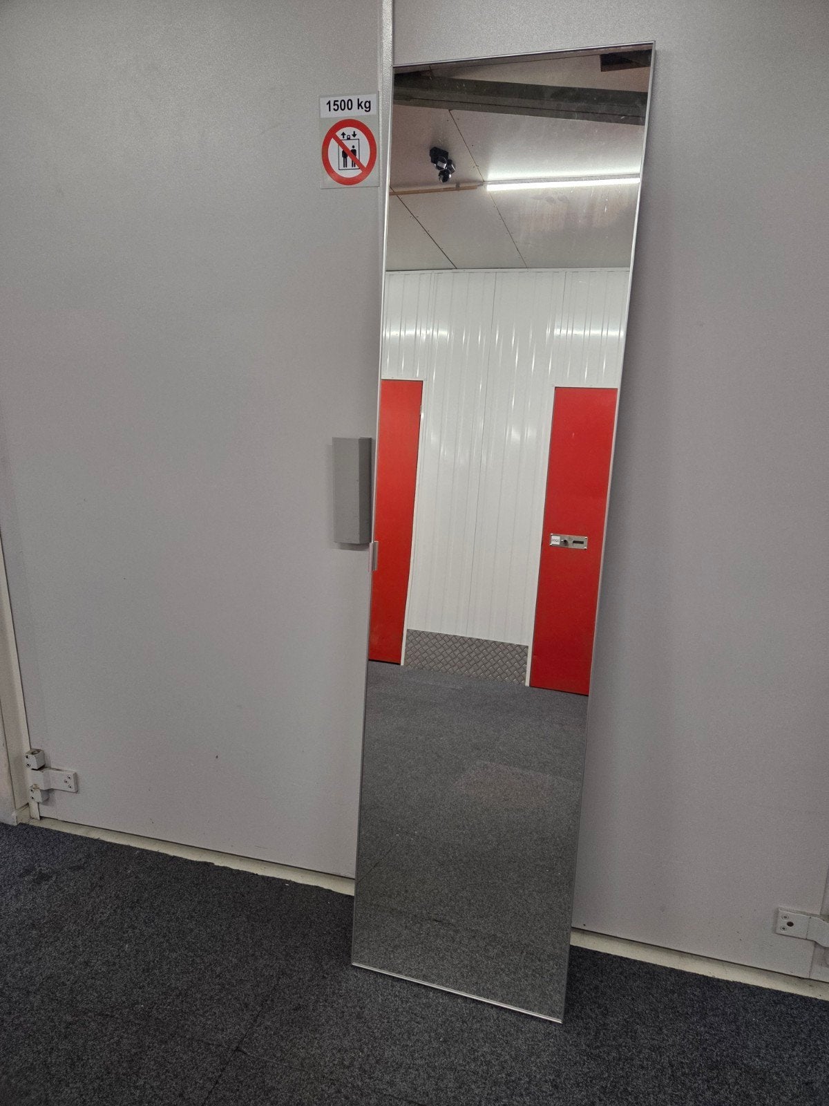 IKEA AHEIM spiegeldeur - Zo goed als nieuw, Ophalen, Zo goed als nieuw, 150 tot 200 cm, Rechthoekig