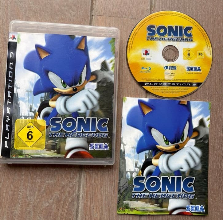 Ps3 Sonic the Hedgehog, Avontuur en Actie, 1 speler, Ophalen of Verzenden, Zo goed als nieuw