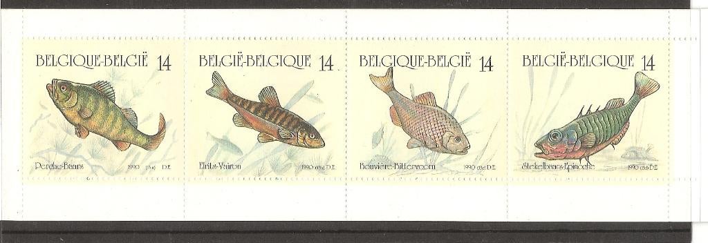 België, Fauna, Vissen, 1990., Ophalen of Verzenden, Postfris