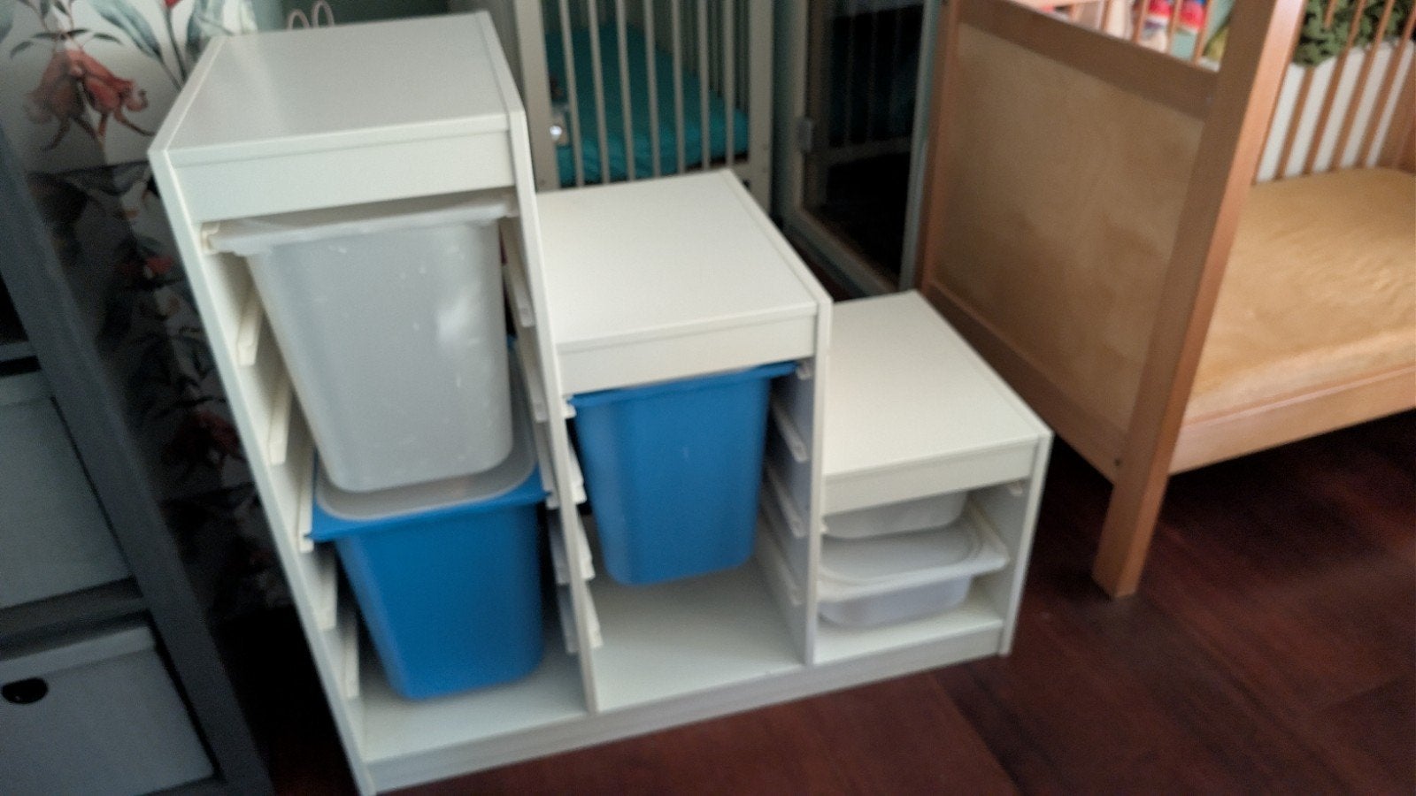 Ikea trofast kast (kinderkamer), Ophalen, Gebruikt
