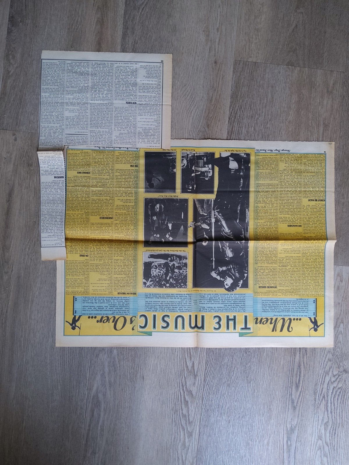 Jim Morrison:  The music's over  a3  formaat, Ophalen of Verzenden, Boek, Tijdschrift of Artikel