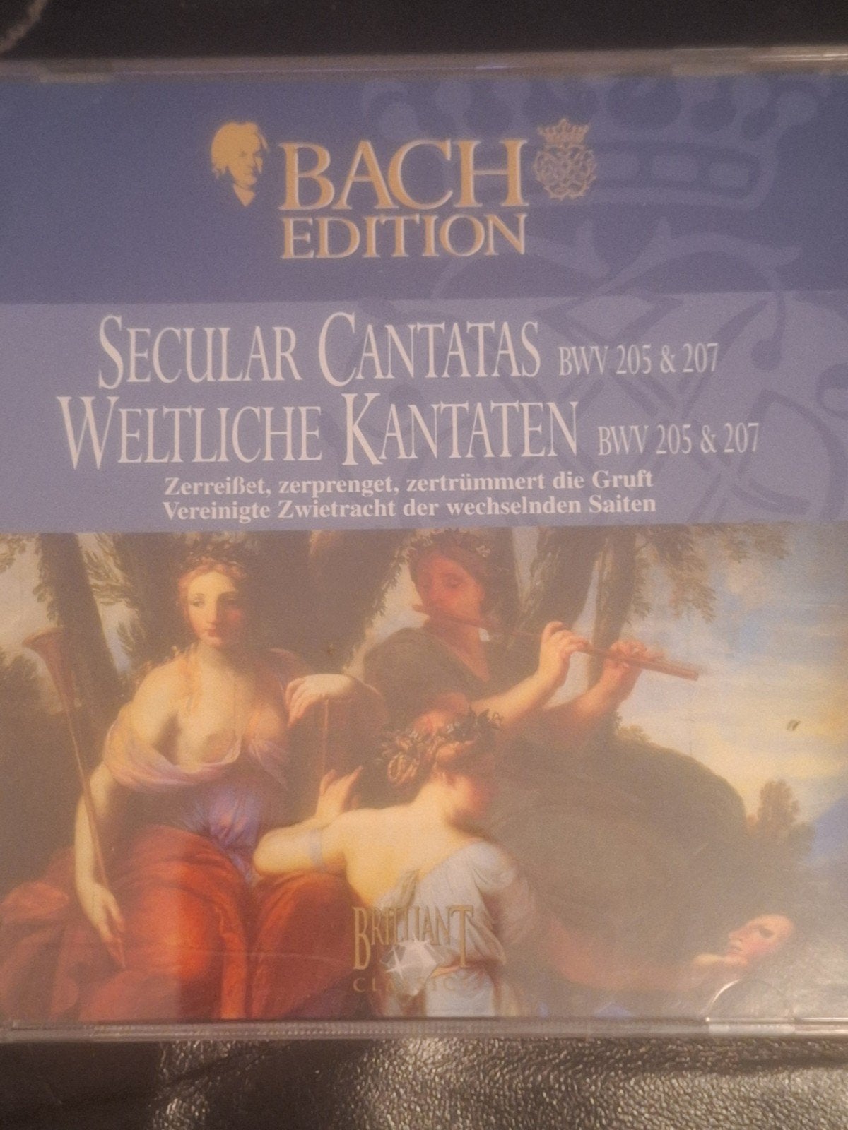 Bach Edition: Seculaire Cantates BWV 205 & 207 CD, Gebruikt, Ophalen of Verzenden, Inclusief doosje, Barok