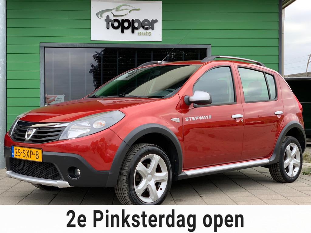 Dacia Sandero 1.6 Stepway | Elektrische Ramen | Airco | Nieu, Auto's, 4 cilinders, 49 €/maand, Bedrijf, Handgeschakeld