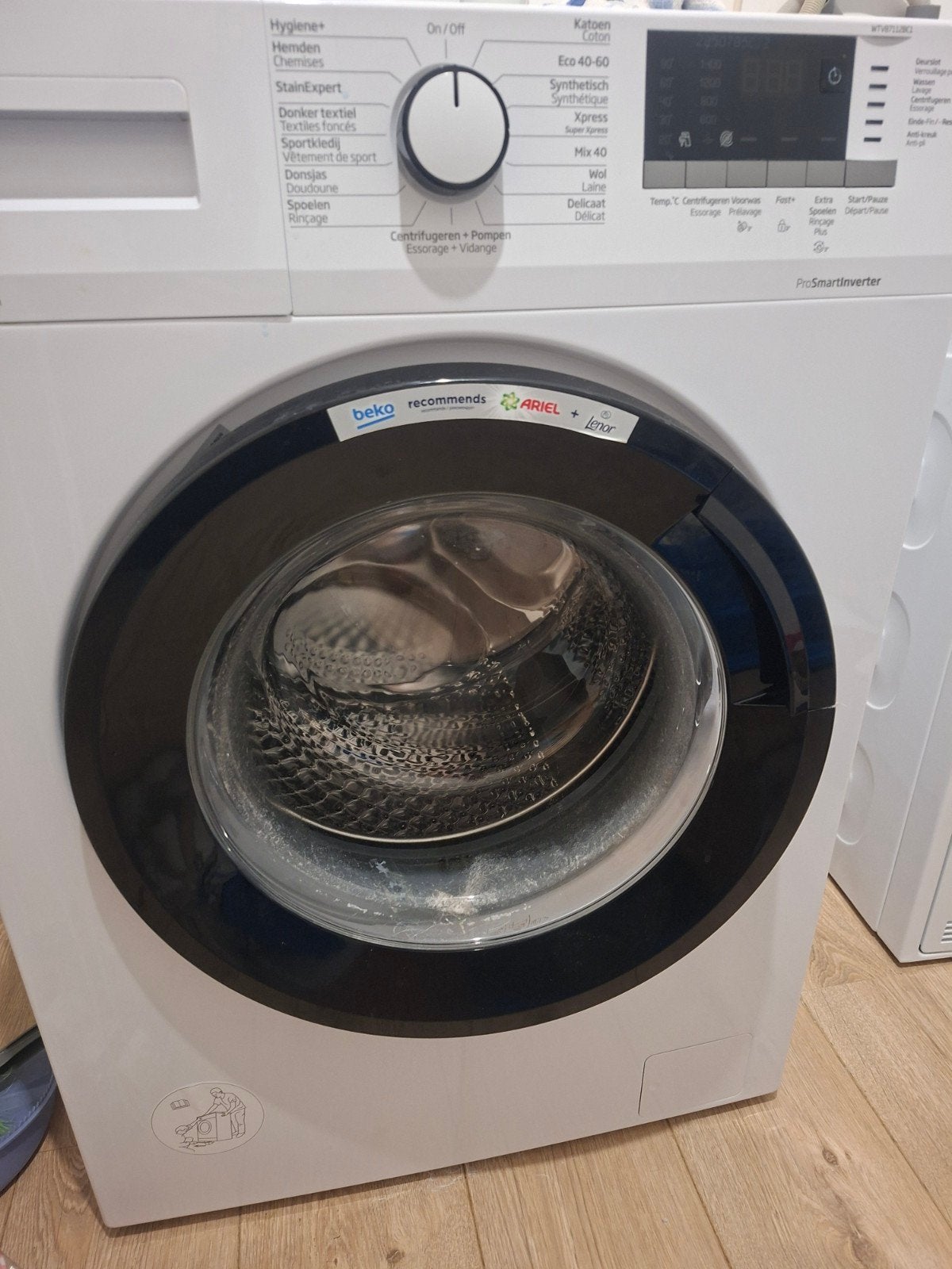 Zo goed als nieuwe beko wasmachine, Ophalen, Zo goed als nieuw, 85 tot 90 cm, 1200 tot 1600 toeren
