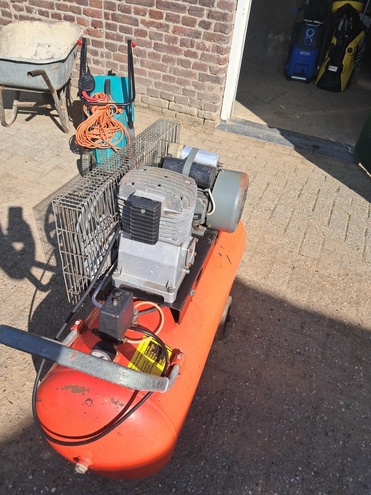 Mecha Concorde Eco series CXR 4100 Compressor, Gebruikt, Ophalen of Verzenden, 200 tot 400 liter/min, Mobiel