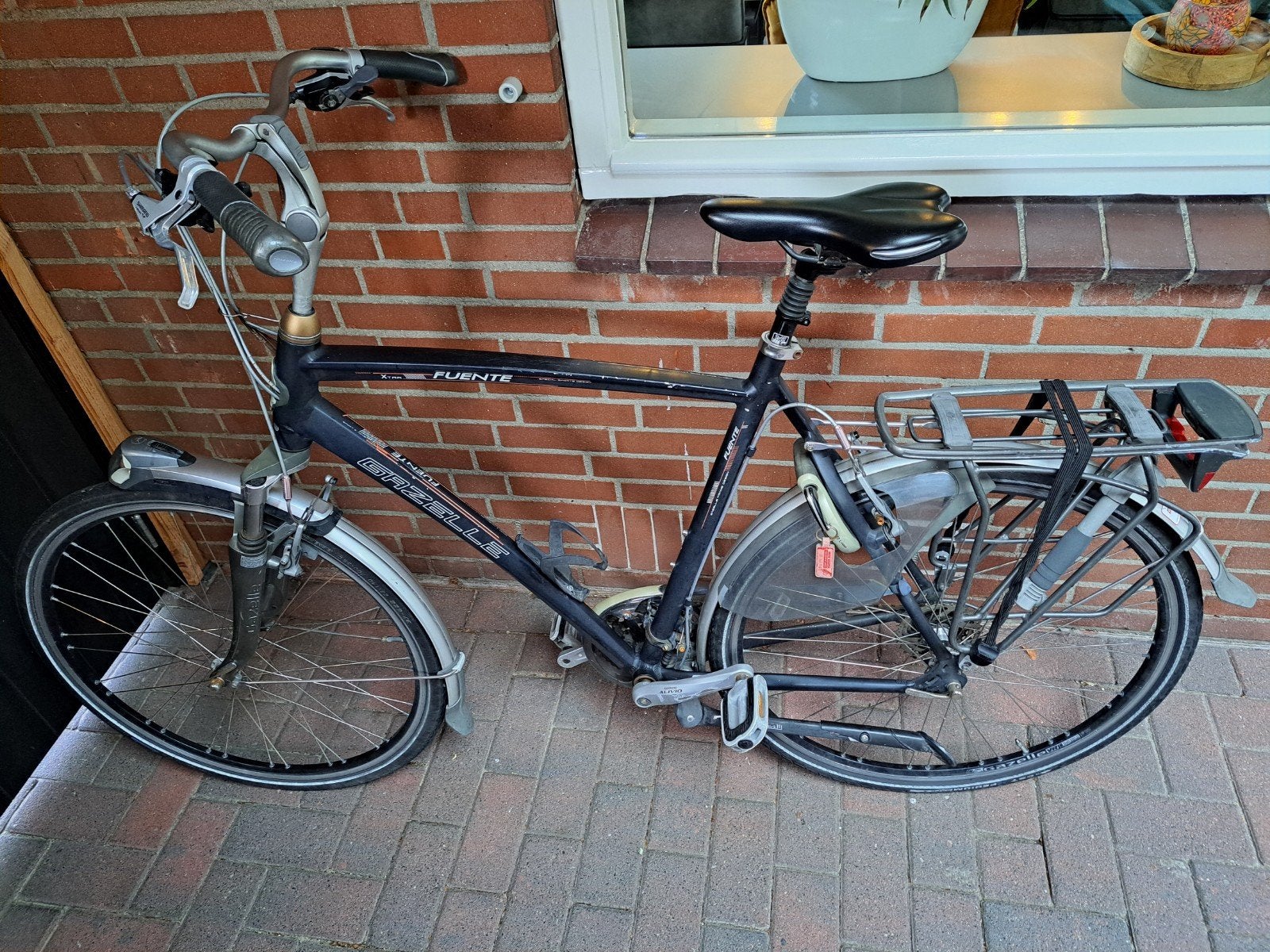 Gazelle fiets | herenfiets | 61 cm framehoogte | opknapper !, Fietsen en Brommers, Fietsen | Heren | Herenfietsen, Ophalen, Gebruikt