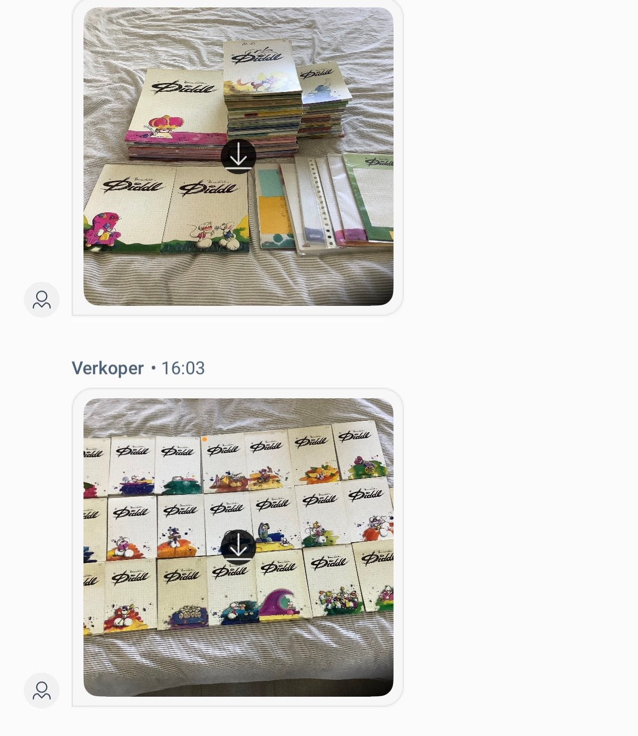 GEZOCHT diddl forever blaadjes, Verzamelen, Ophalen, Zo goed als nieuw, Papier, Kaart of Schrift