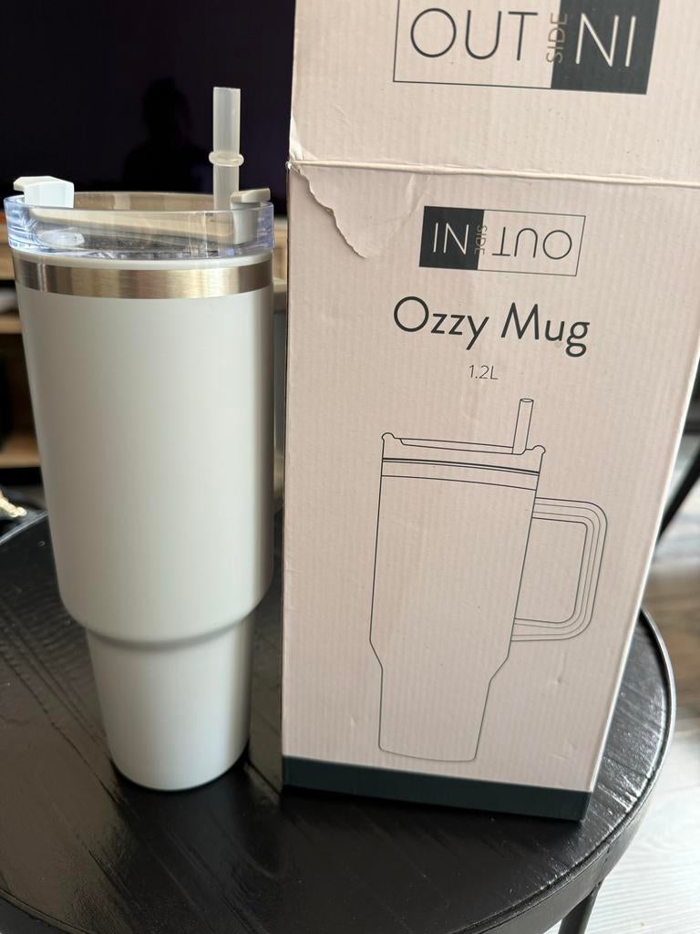 Ozzy Mug 1.2L - Nieuw in doos, Overige typen, Nieuw, Ophalen of Verzenden, Metaal