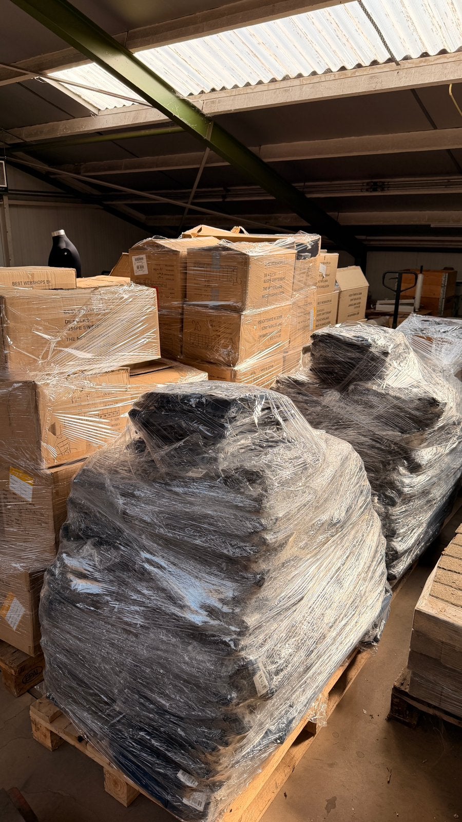 Grote partij herenkleding grote maten 2 t/m 8XL - 8 pallets, Ophalen, Nieuw, Overige kleuren, Overhemd