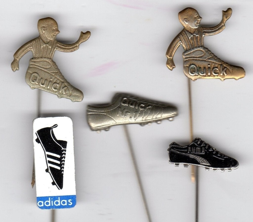 5 speldjes VOETBALSCHOENEN QUICK ADIDAS PUMA (A7), Ophalen of Verzenden, Zo goed als nieuw, Overige onderwerpen