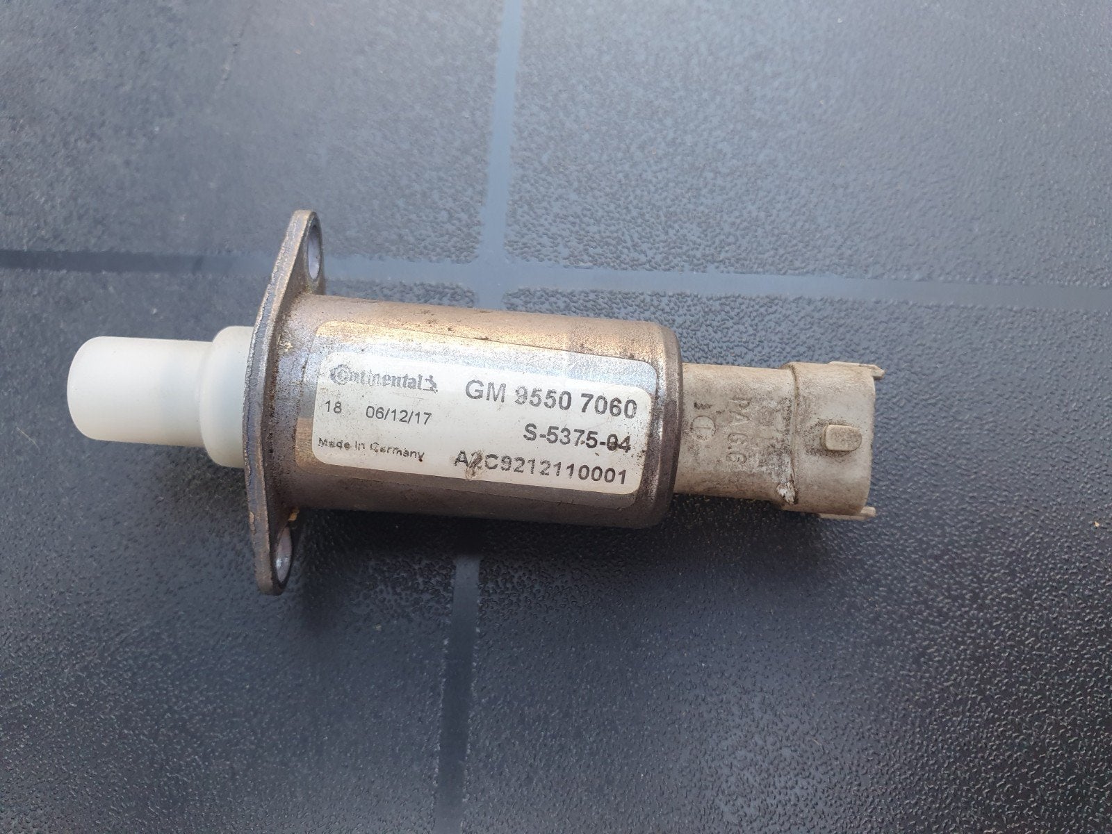 Continental GM 9550 7060 Brandstofdrukregelaar Opel, Auto-onderdelen, Motor en Toebehoren, Ophalen of Verzenden, Gebruikt, Opel