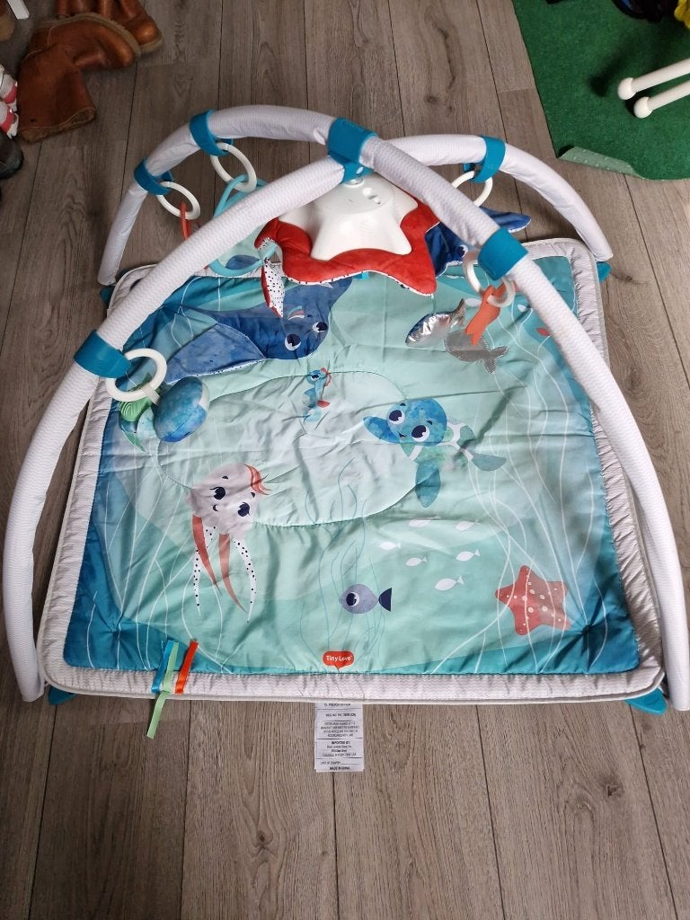Tiny Love Babygym Gymini - Treasure the Ocean, Ophalen of Verzenden, Zo goed als nieuw, Babygym, Met geluid