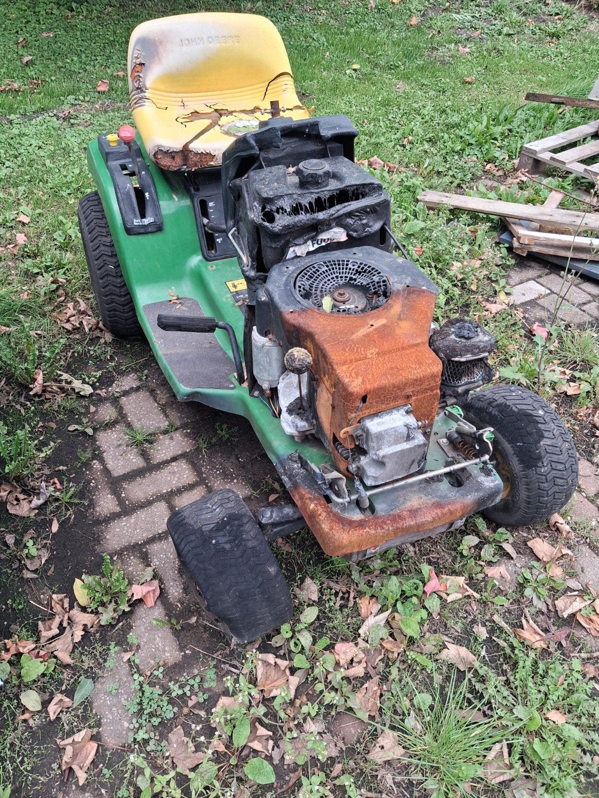 stx 38 john deere, Ophalen, 50 cm of meer