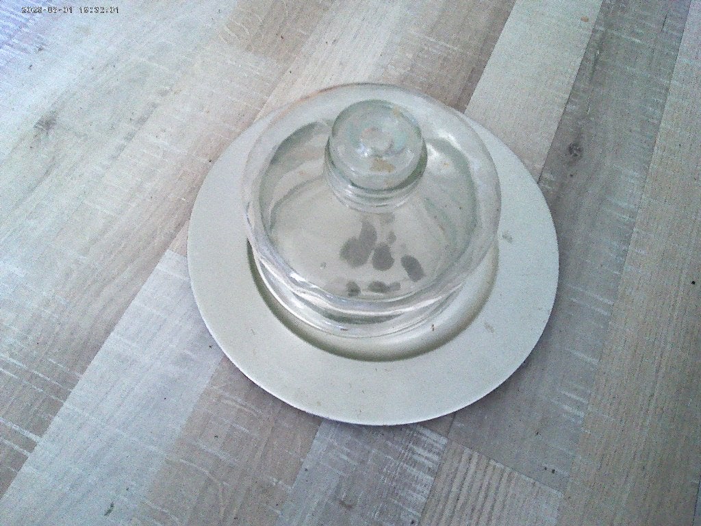 glazen pot, Ophalen, Zo goed als nieuw