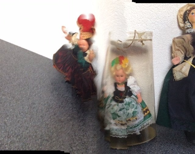3 klederdrachtpoppen jaren 60/70 samen €5,00, Verzamelen, Ophalen of Verzenden, Zo goed als nieuw, Pop