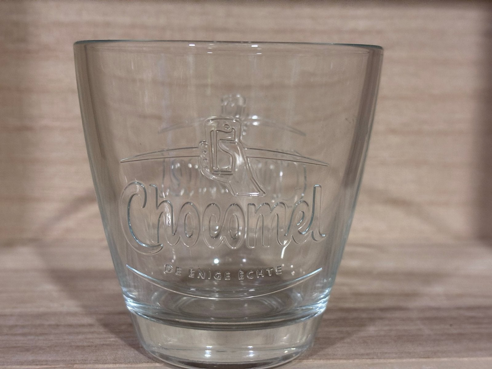 2x Chocomel glazen - Speciale uitgave, Ophalen of Verzenden, Zo goed als nieuw