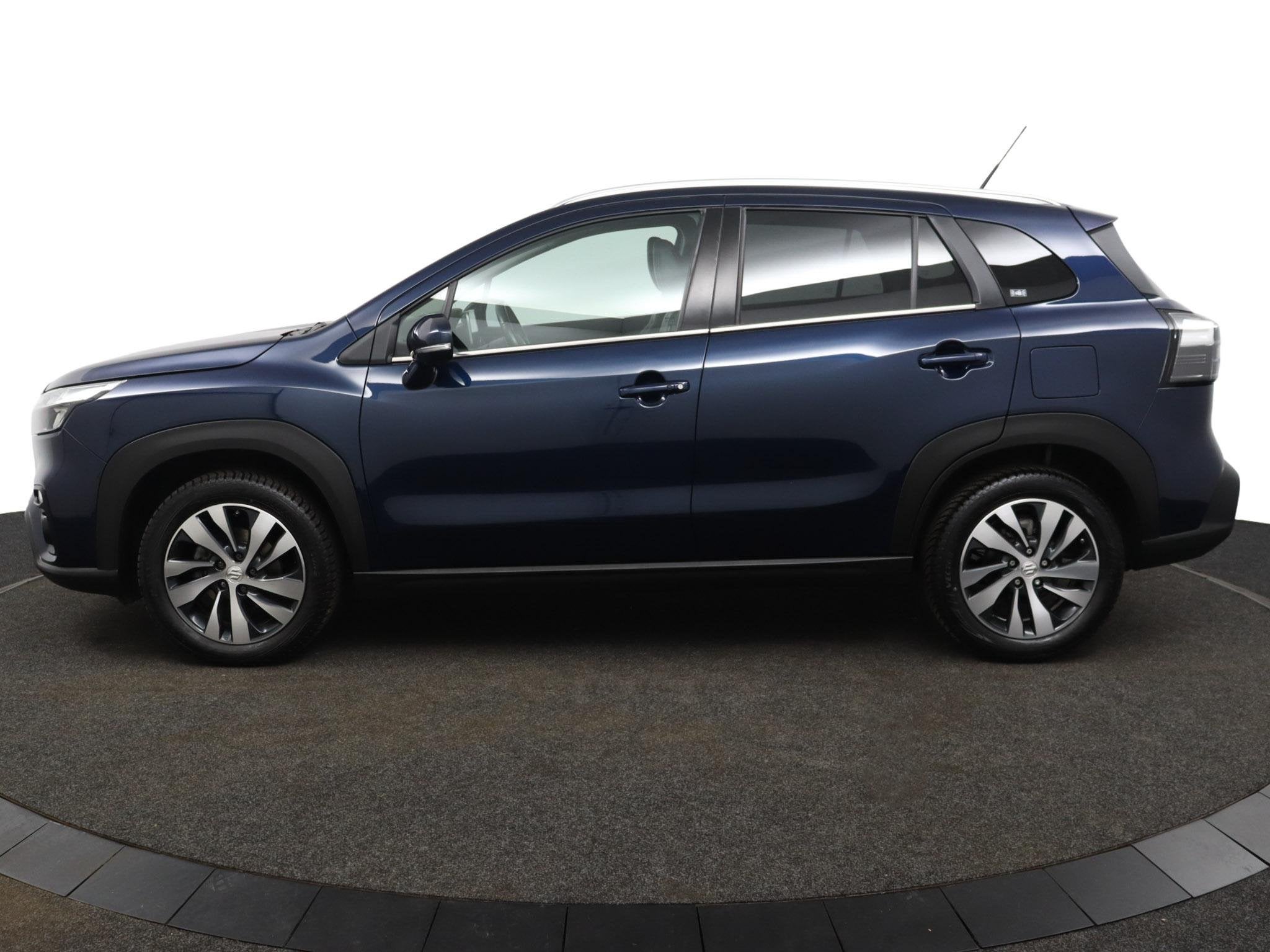 Suzuki S-Cross 1.4 Boosterjet Style Smart Hybrid | Trekhaak, Auto's, 12 maanden, Gebruikt, Blauw, Bedrijf