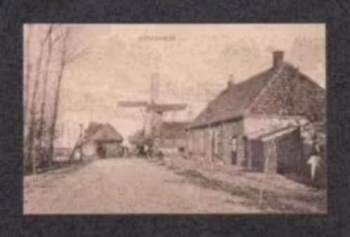 Vriezenveen Boerderij Molen Straatbeeld., Ophalen of Verzenden, Voor 1920, Ongelopen, Overijssel