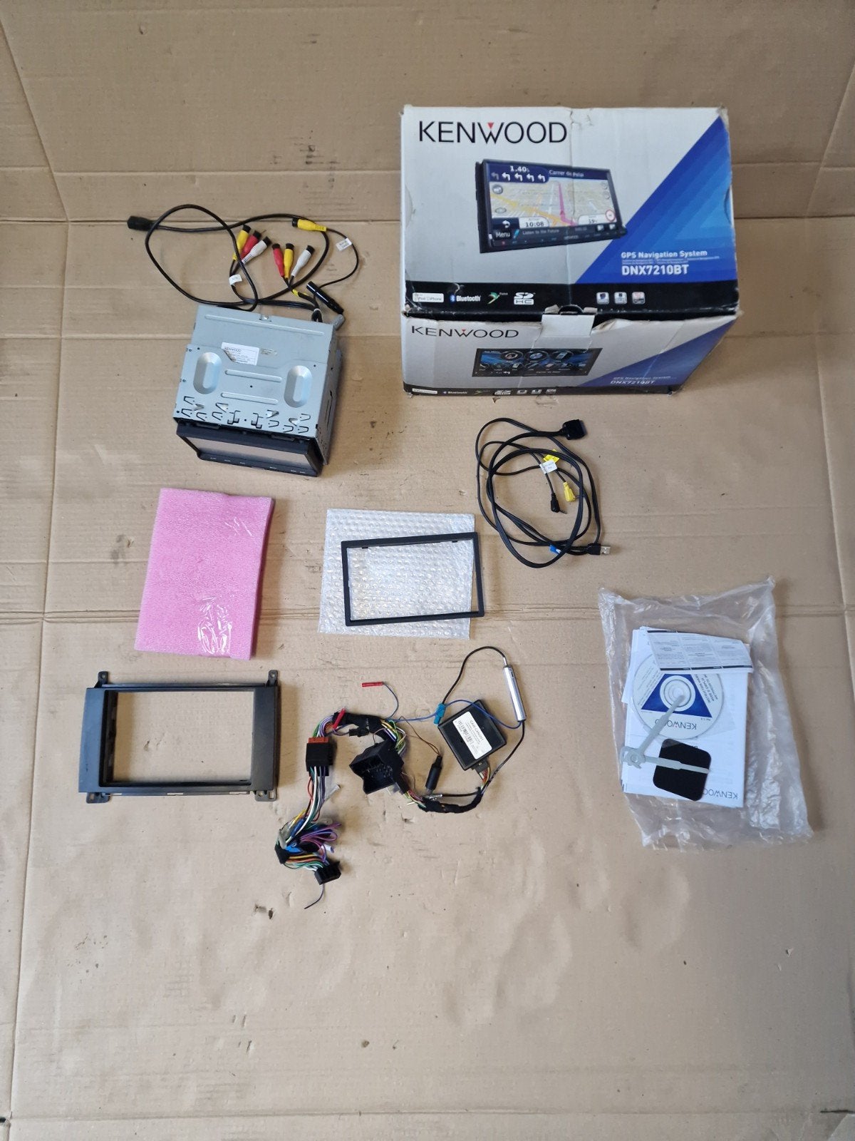 KENWOOD Navigatie Radio Camera W639 Canbus 2 Din Mercedes, Ophalen of Verzenden, Gebruikt