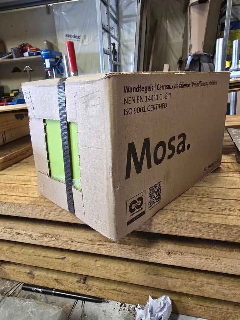 Mosa wandtegels, Ophalen, Nieuw, Minder dan 20 cm, Minder dan 20 cm