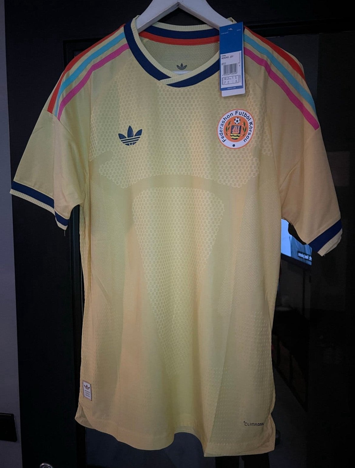 Curaçao Voetbal Shirt - Speler Versie (Nieuw met kaartje), Maat S, Ophalen of Verzenden, Nieuw, Shirt
