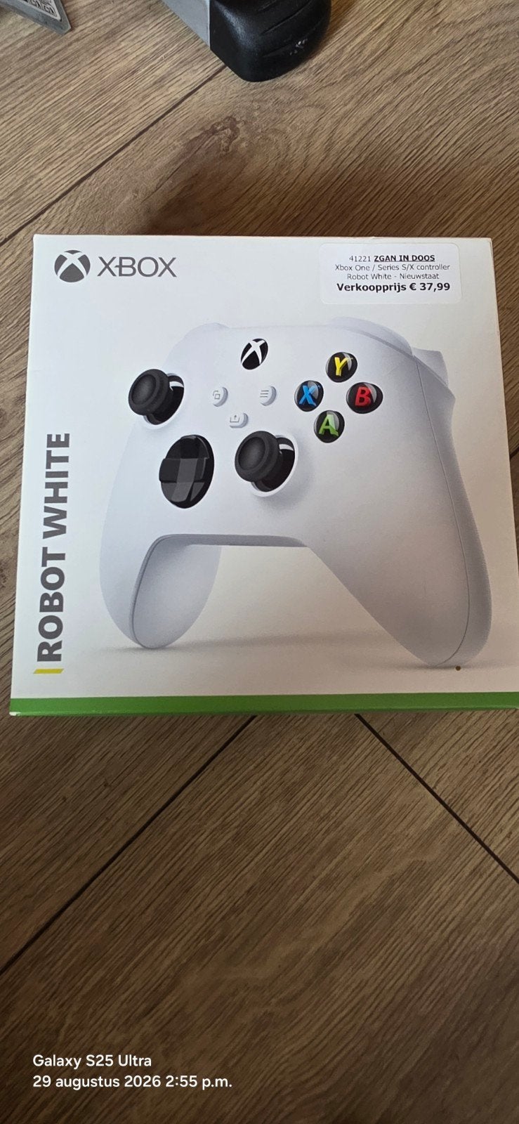 Xbox One/Series S/X Controller Robot White - Nieuwstaat, Ophalen of Verzenden, Zo goed als nieuw, Controller, Xbox One