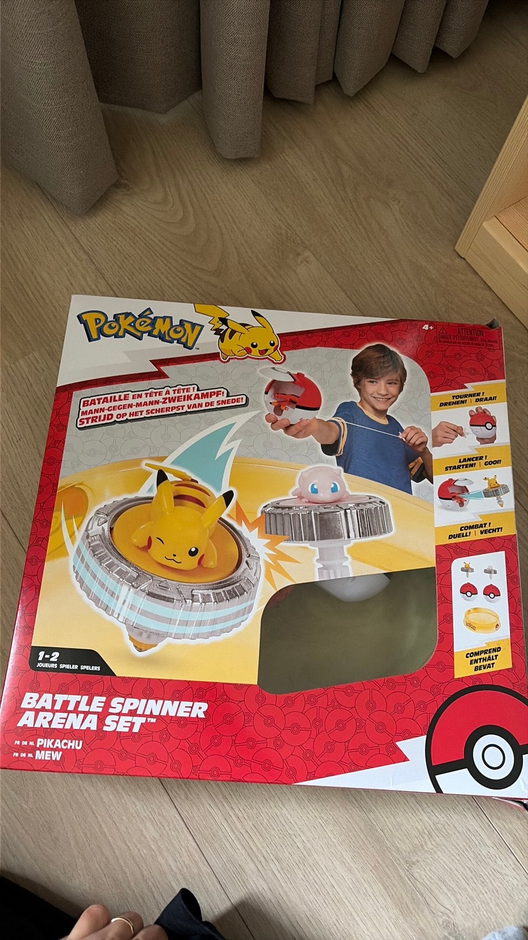 Battle spinner arena set pokemon, Ophalen, Zo goed als nieuw