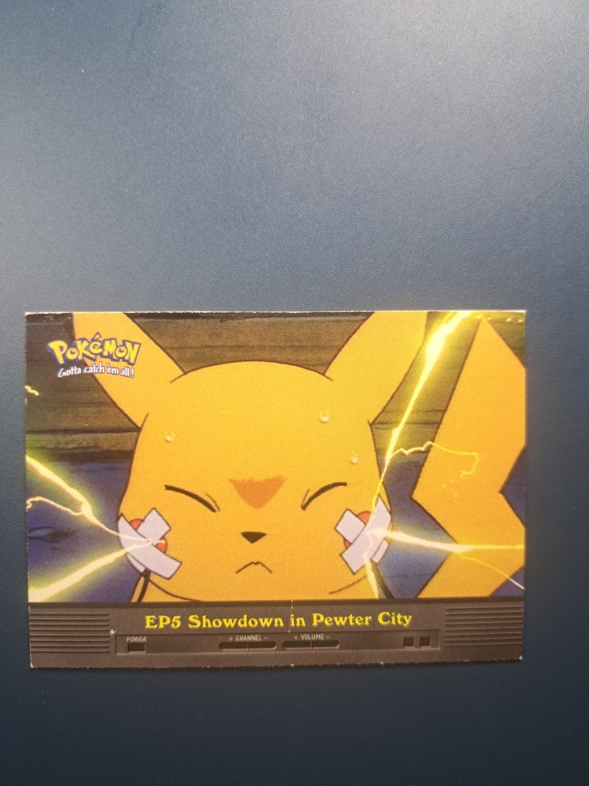 Pokémon Topps TV Serie 2000 EP5 Showdown in Pewter City, Ophalen of Verzenden, Gebruikt, Losse kaart