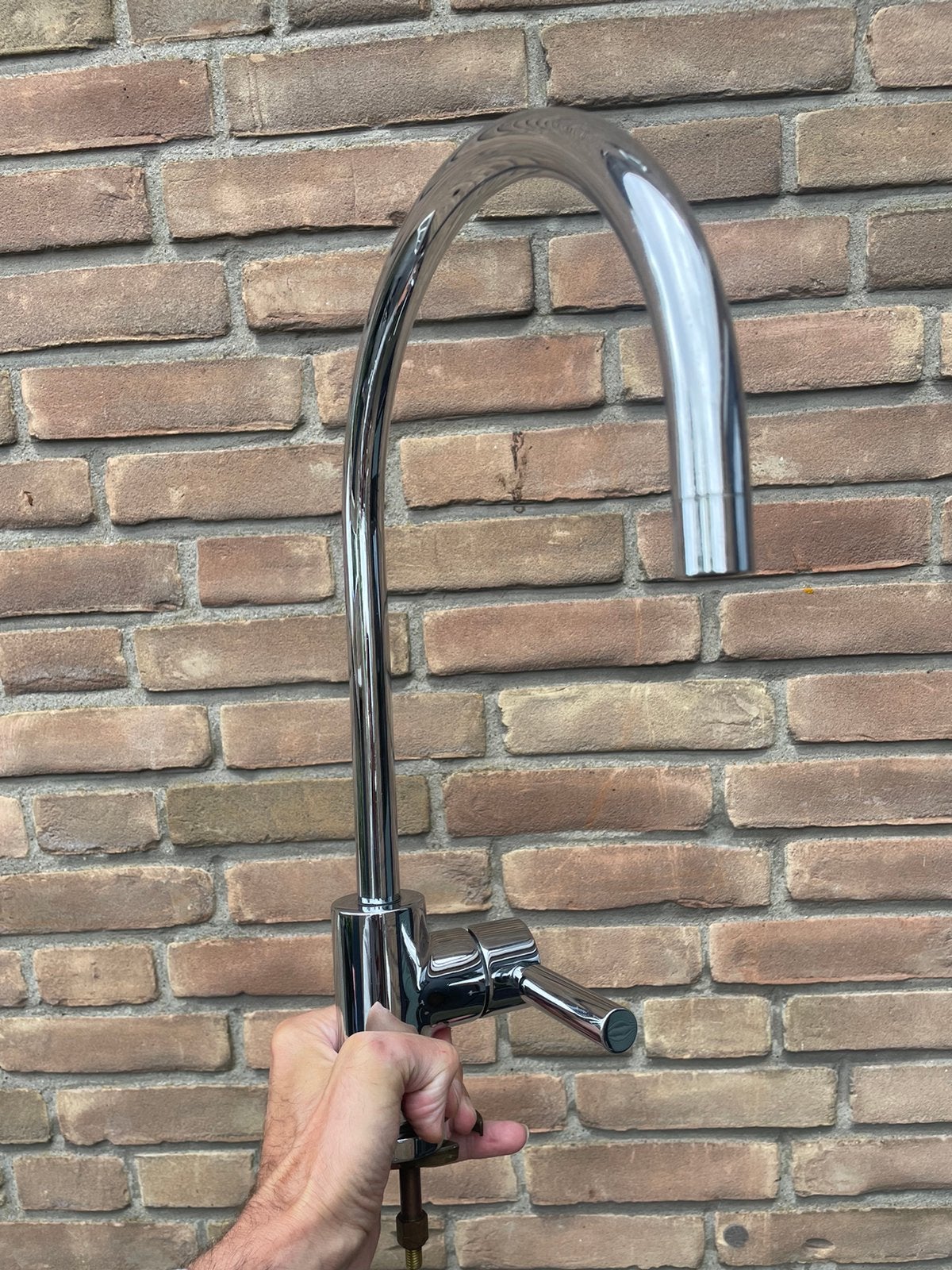 Eengreeps mengkraan Dornbracht Tara Classic, Doe-het-zelf en Verbouw, Sanitair, Ophalen, Gebruikt, Chroom, Kraan