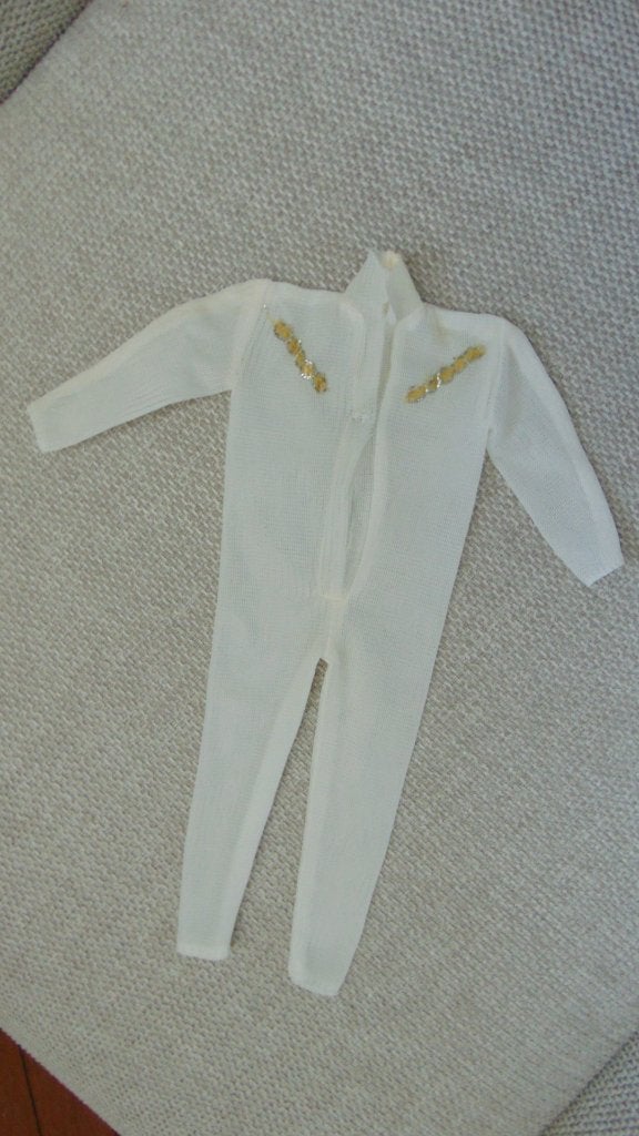 1986 Super Hair Barbie jumpsuit, Ophalen of Verzenden, Gebruikt, Kleertjes