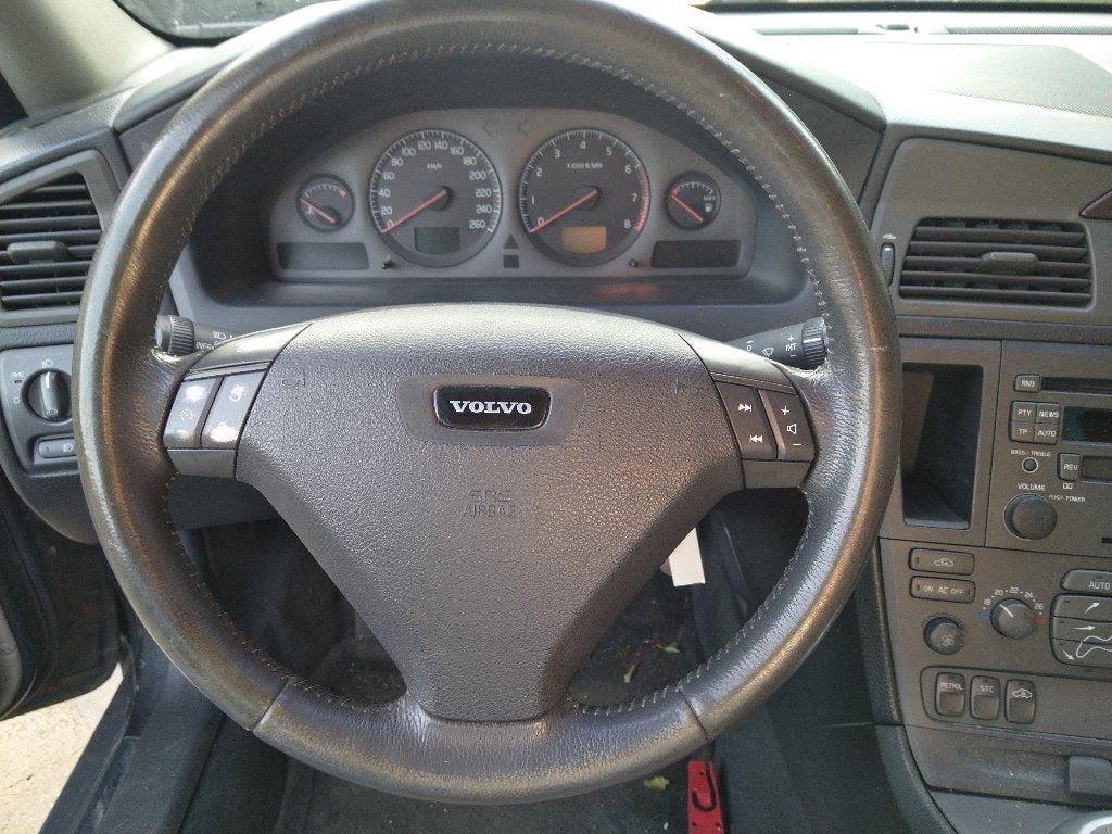 Volvo S60 2002 Stuurkolomschakelaars, airbag, Tellerbak e.d., Auto-onderdelen, Ophalen of Verzenden, Gebruikt, Volvo