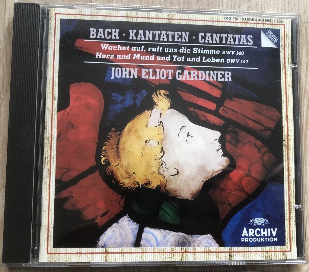 BACH - CANTATAS BWV 140 + 147 / JOHN ELIOT GARDINER, Ophalen of Verzenden, Barok, Zo goed als nieuw
