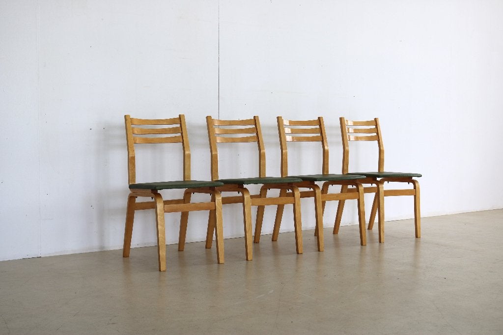 Vintage eetkamerstoelen | stoelen | jaren 60 | zweeds, Huis en Inrichting, Gebruikt, Bruin, ., Hout