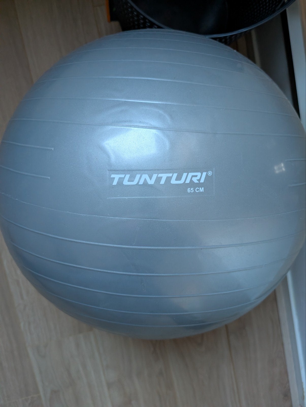 Tunturi Fitnessbal - 65cm - Training en Zwangerschap, Ophalen, Zo goed als nieuw, Benen, Fitnessbal