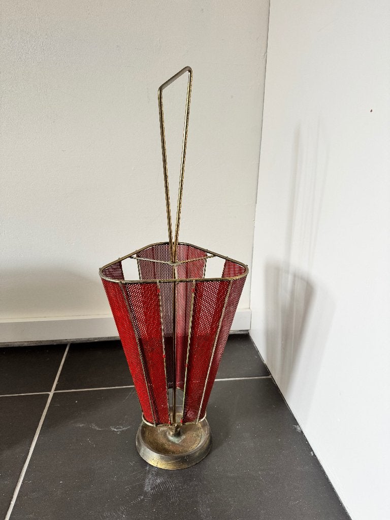 Jaren 60 paraplubak, Ophalen, Gebruikt, Metaal