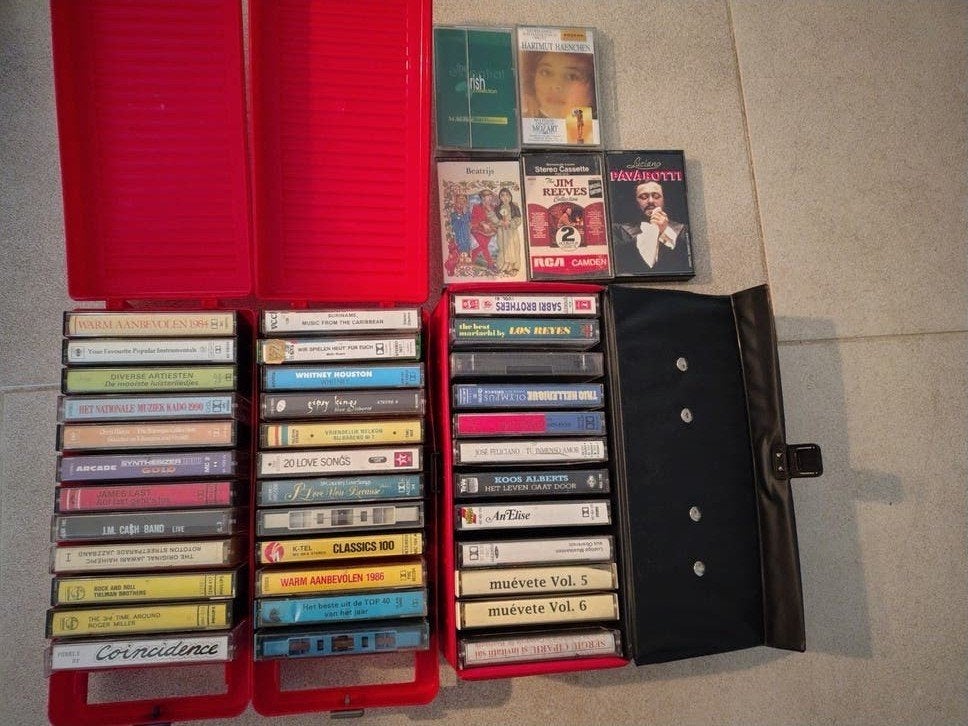 Grote collectie cassettebandjes div. genres en artiest, Cd's en Dvd's, Gebruikt, Ophalen of Verzenden, Origineel, Pop
