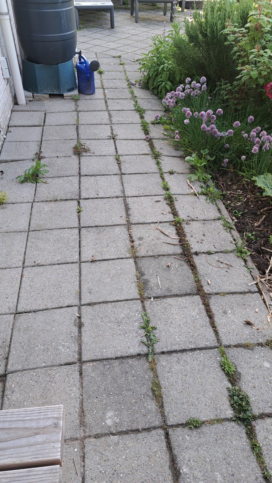 65m2 Stoeptegels 30x30, Tuin en Terras, Ophalen of Verzenden, Gebruikt
