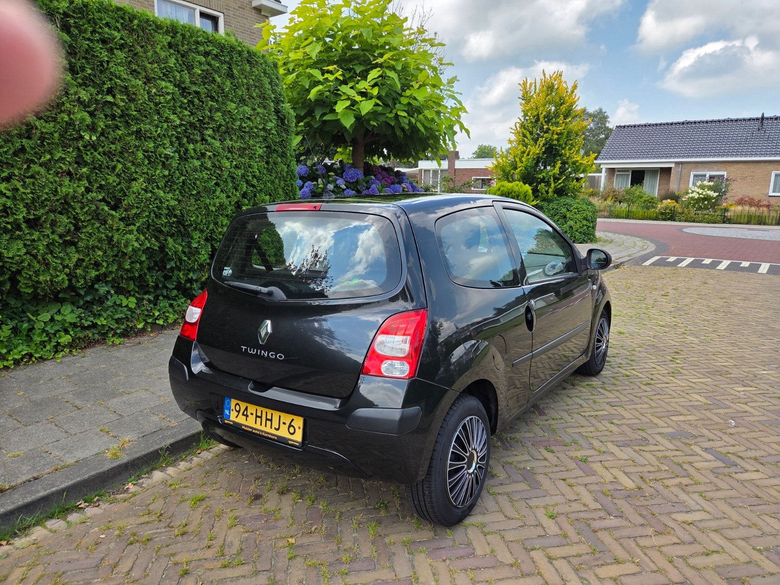 Renault Twingo 1.1 2008 Zwart, Auto's, Voorwielaandrijving, Twingo, 31 €/maand, 4 cilinders